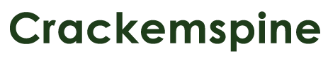 Crackemspine footer logo.
